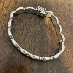 Milor Italy sterling silver 2 tones bracelet
